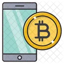 Bitcoin Bezahlen Mobil Symbol