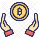 Bitcoin-Zahlung  Symbol