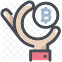 Bitcoin Zahlung Investition Symbol