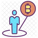 Ziel Bitcoin Ziel Ziel Icon