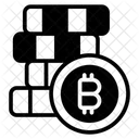 Bitcoins Krypto Kryptowahrung Symbol