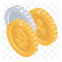 Bitcoin Cryptocurrency Coin Icon