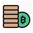 Bitcoin Criptografia Moeda Ícone