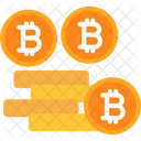 Bitcoins Bitcoin Cryptocurrency Icon
