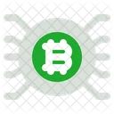 Bitcoins Crypto Blockchain Icon