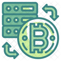 Bitcoins Server  Icon