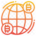 Bitcoins Welt  Symbol