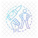 Bite the bullet  Icon