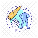 Bite the bullet  Icon