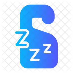 Bitte nicht stören  Symbol