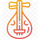 Biwa Instrument Japanese Icon