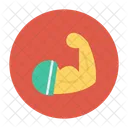 Bizeps Fitness Muskel Symbol