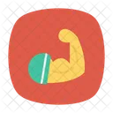 Bizeps Fitness Muskel Symbol