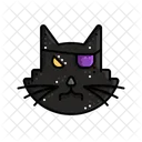 Black Cat Evil Icon