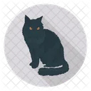 Black Cat Halloween Icon