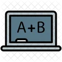 Black Blackboard Board Icon
