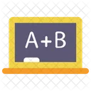 Black Blackboard Board Icon