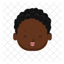 Black Boy Boy Kid Icon
