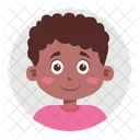 Black Boy  Icon