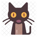 Blackcat Kitty Scary Icon