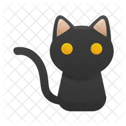 Black cat Icons in SVG, PNG, AI to Download