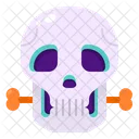 Skull Bone Skeleton Icon