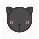 Ghost Cat Black Cat Icon