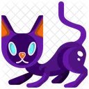 Black Cat Cat Cat Demon Icon