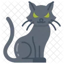 Black Cat Cat Pet Icon
