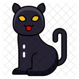 Black cat  Icon