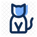 Black Cat Superstition Witch Icon