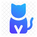 Black Cat Superstition Witch Icon
