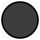 Black Circle  Icon