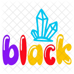 Black Crystals  Icon