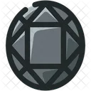 Diamond Colored Icon Icon