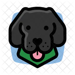 Black Dog  Icon