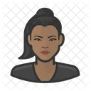 Black Female  Icon