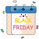 Black Friday Day Discount Icon