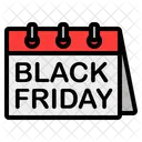 Black Friday Cyber Monday Discount Icon