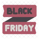 Black Friday Sale Discount Icon