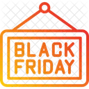 Black Friday Commerce And Shopping Hanging Icon