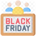 Black Friday Commerce And Shopping Buyer Icon