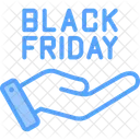 Black Friday Commerce And Shopping Promotion Icon