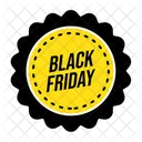Black Friday Black Friday Badge Discount Icon