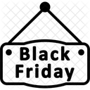 Black Friday Board  Icon