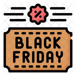 Black Friday Coupon  Icon