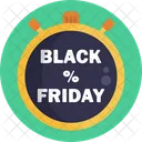 Black Friday Tag Black Friday Countdown Icon