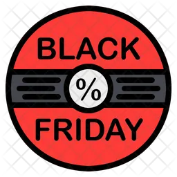 Black Friday Discount  Icon