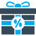 Black Friday Gift Sale Discount Icon