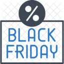 Black Friday Discount Cyber Monday Icon